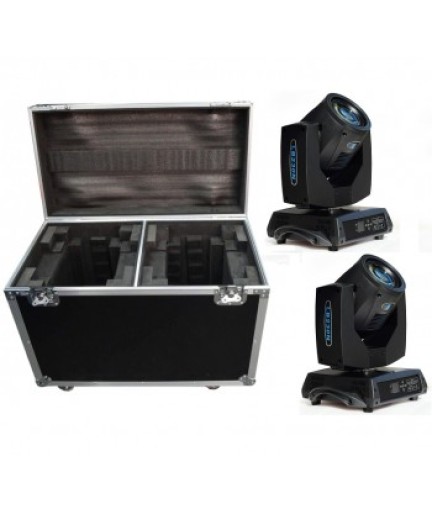 BIG DIPPER - BDLB230NK - LB230NK ECO KIT 2 X 7R BEAM 230W MOVING HEAD + FLIGHT CASE