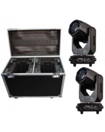 BIG DIPPER - BDLB250K - KIT 2x BEAM 250W MOVING HEAD + FLIGHT CASE BD-LB250K 