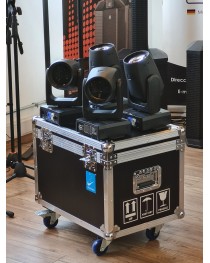 BIG DIPPER - BDLB150K - Kit de 4 Cabezas Moviles LED BEAM 150W + FLIGHT CASE