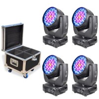 BIG DIPPER - BDLM1915K - KIT X4 LED 19x15W BEAM/ WASH/ZOOM MOVING HEAD