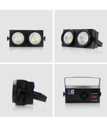 BIG DIPPER - BDLC006 - LED BLINDER 2X100W + PIXEL RGB EFFECT