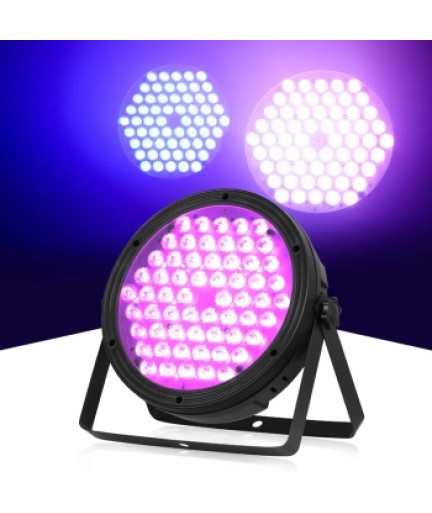 BIG DIPPER - BDLPC120 - Foco Led RGBW QUAD-LED SLIM PAR 60x2W (4 EN 1) BD-LPC120