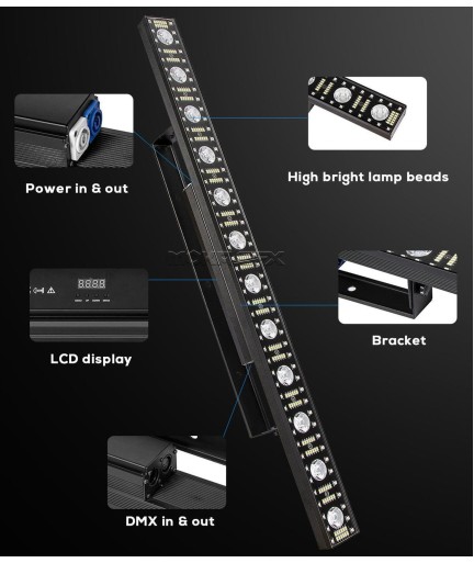 LIGHT SOLUTIONS - il8043 - KIT DE 8 BARRAS LED con CASE il8043