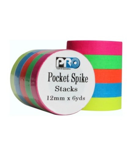 PRO TAPES - GFFK - CINTA GAFFER SET POCKET FLUOR 