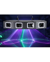 BIG TOPPER - BTLK1WRGBV - LASER 4 SALIDAS RGB 500mWx2
