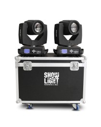SHOWLIGHT - SLTP7RBK2 - Kit de Cabezas Móviles 7R Beam con Case SLTP-7RBK2