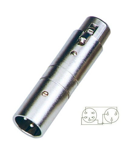 SOUNDKING - XLR3A5 - Adaptador XLR de 3 a 5 pines