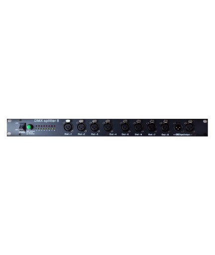 WILD PRO - WPSP8S - PRO LINE ISOLATED SPLITTER de 8 SALIDAS