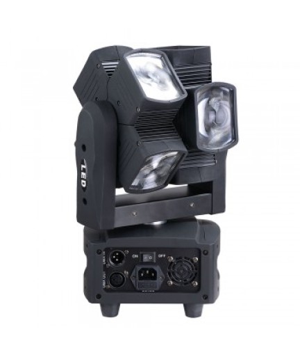 WILD PRO - WPL810M - DOBLE BEAM CRUZADO 8X10 RGBW CREE 