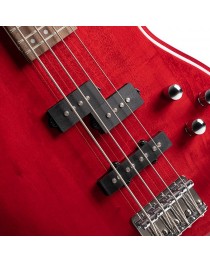 CORT - ACTIONBASSPLUSTR - Bajo Electrico Action Bass Plus Trans Red