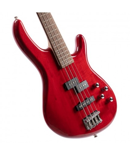 CORT - ACTIONBASSPLUSTR - Bajo Electrico Action Bass Plus Trans Red