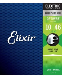 ELIXIR - 19052 - OPTIWEB Set Electrica de Cuerdas Light 010-046