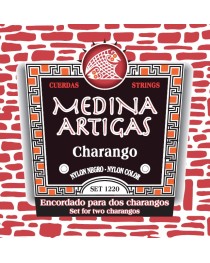 MEDINA ARTIGAS - 1220 - Set de Cuerdas de Charango Negras
