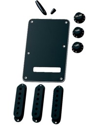 FENDER - 0991363000 - Kit de Accesorios para Stratocaster S-S-S Negro