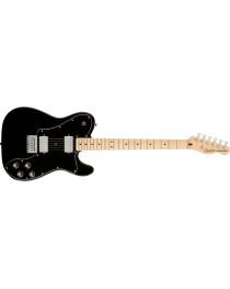 SQUIER - 0378256506 - Guitarras Telecaster Deluxe Affinity HH Black