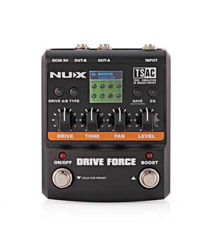 NUX - DRIVEFORCE - Distorsión DRIVE FORCE