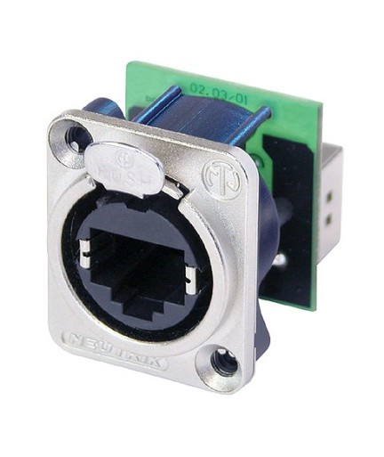 NEUTRIK - NE8FDP - Conector Hembra Chasis Ethercon RJ45