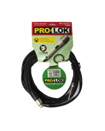 PROLOK - PCM25XQNK - Cable XLR a PLUG Mono 7.6 Mts