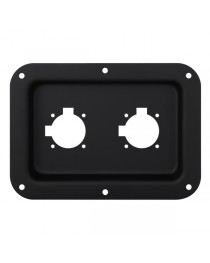 PENN ELCOM - D028K - Placa Para 2 Speakon Negra