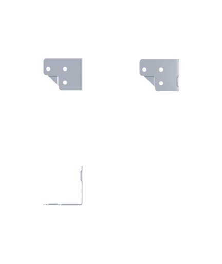 PENN ELCOM - B1128 - Clamp de 6 Hoyos con Relieve PENN ELCOM - B1128 - Clamp de 6 Hoyos con Relieve