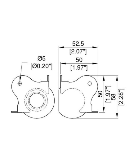 PENN ELCOM - C1353Z - ESQUINERO BOLA MEDIANO APILABLE