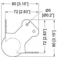 PENN ELCOM - C0658Z - Esquinero de Bola Grande C0658Z