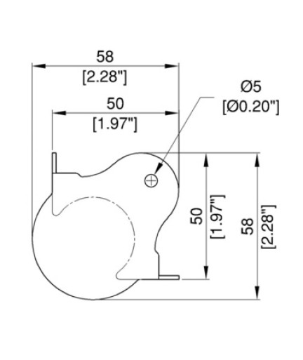 PENN ELCOM - C1352 - Esquinero de Bola Grande 