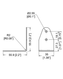 PENN ELCOM - 1246 - Clamp de Cuatro Hoyo