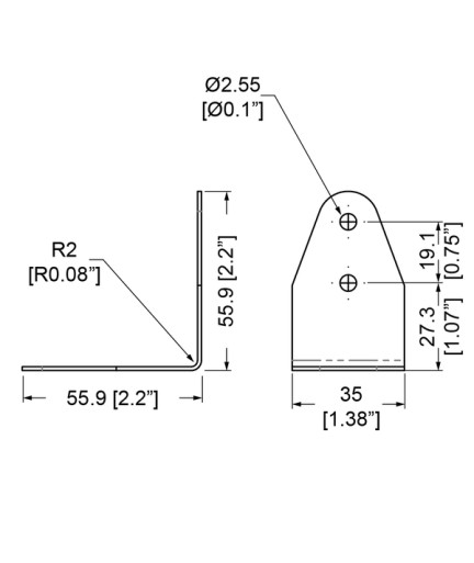 PENN ELCOM - 1246 - Clamp de Cuatro Hoyo