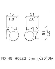 PENN ELCOM - C134801 - Esquinero de Bola Apilable Mediano C1348-01