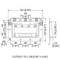 PENN ELCOM - H1064Z - Manilla Embutida Chica 