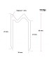 RACK RESEARCH - T175I - Perfil hibridó para maderas de 10mm