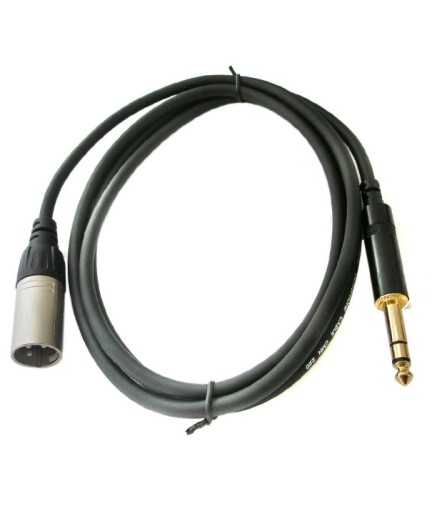 REAN - NRA0050015 - Cable XLR Macho - Plug Stereo 1,52 Mts