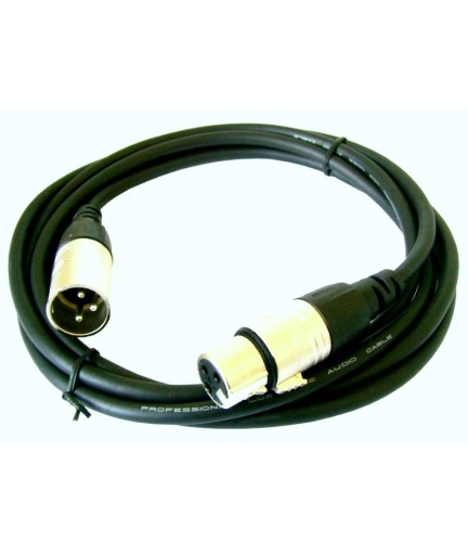 REAN - NRA0260070 - CABLE DE MICRÓFONOS XLR Hembra - XLR Macho 7 Mts