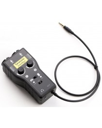 SARAMONIC - SMARTRIG+ - Interfaz para Teléfono Móvil / Cámara, con 2 Pre Amplificador de Micrófono