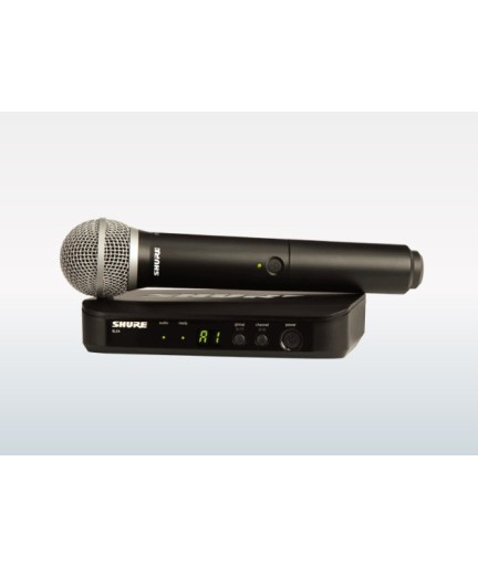 SHURE - BLX24PG58K12 - Sistema inalámbrico UHF Multifrecuencia