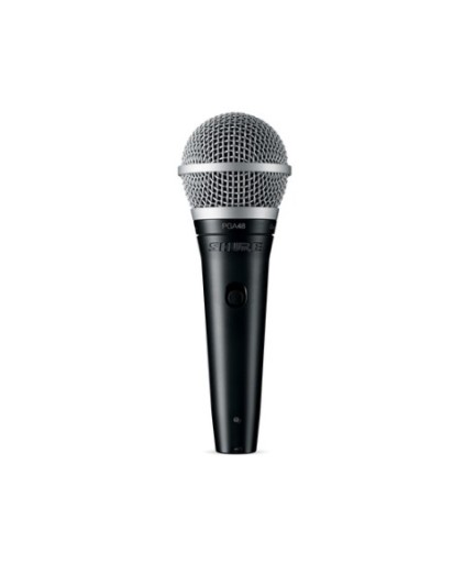 SHURE - PGA48XLR - Micrófono Vocal c/cable 4,5mts