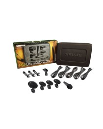 SHURE - PGADRUMKIT5 - Kit de 5 Micrófonos para Batería 