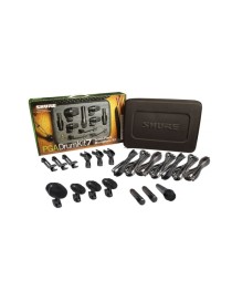 SHURE - PGADRUMKIT7 - Kit de 7 Micrófonos para Batería