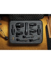 SHURE - PGADRUMKIT7 - Kit de 7 Micrófonos para Batería