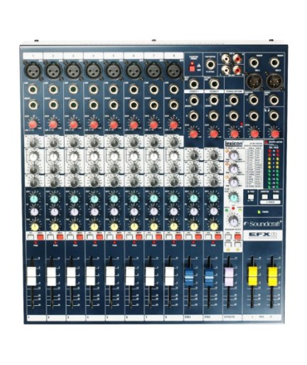 SOUNDCRAFT - EFX8 - Mezclador de 8 Canales