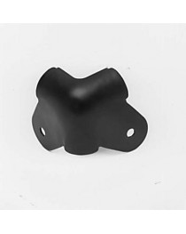 PENN ELCOM - C1824K - Esquinero Plano Punta Redonda 2 Lados Negro 