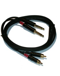 REAN - NRA0090015 - Cable 2 RCA - 2 Plug Mono 1,5 Mts