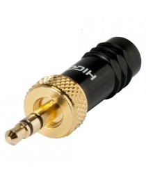 HICON - HIJ35SSCREWM - Mini Plug Stereo con Seguro