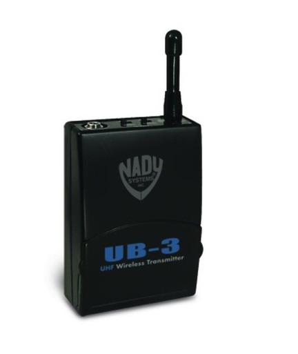 NADY - UB3TX484 - UB-3 TX Con Microfono Frecuencia 484.55 MHz
