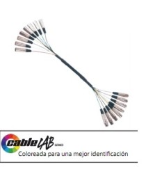 CABLELAB - CLSN8XMXF6  - MULTIPAR 8 Canales XLR de 6 Mts